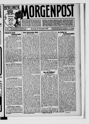 Berliner Morgenpost on Nov 23, 1909