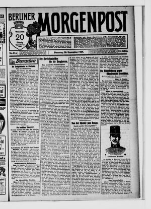 Berliner Morgenpost vom 30.11.1909