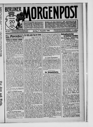 Berliner Morgenpost vom 03.12.1909
