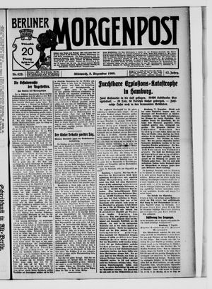 Berliner Morgenpost vom 08.12.1909