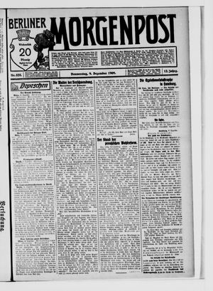 Berliner Morgenpost vom 09.12.1909