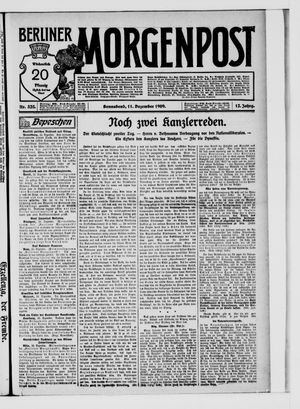 Berliner Morgenpost vom 11.12.1909