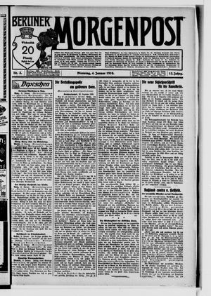Berliner Morgenpost vom 04.01.1910