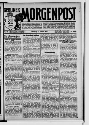 Berliner Morgenpost vom 11.01.1910
