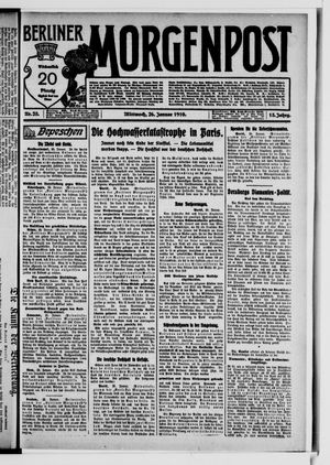 Berliner Morgenpost vom 26.01.1910