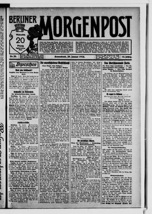 Berliner Morgenpost vom 29.01.1910