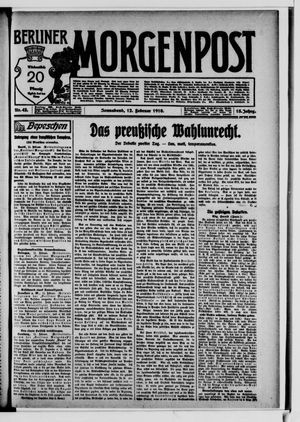 Berliner Morgenpost vom 12.02.1910