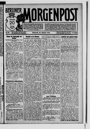 Berliner Morgenpost vom 23.02.1910