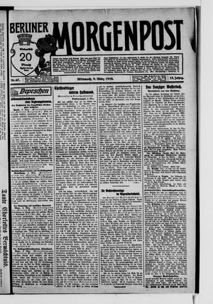 Berliner Morgenpost on Mar 9, 1910