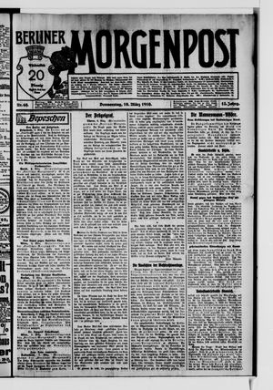 Berliner Morgenpost vom 10.03.1910