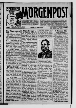 Berliner Morgenpost vom 11.03.1910