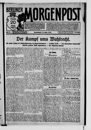 Berliner Morgenpost vom 12.03.1910