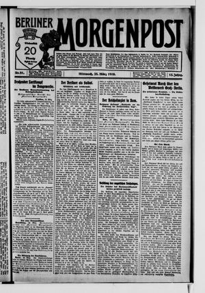 Berliner Morgenpost vom 23.03.1910