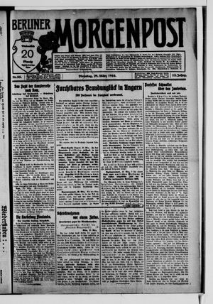 Berliner Morgenpost vom 29.03.1910
