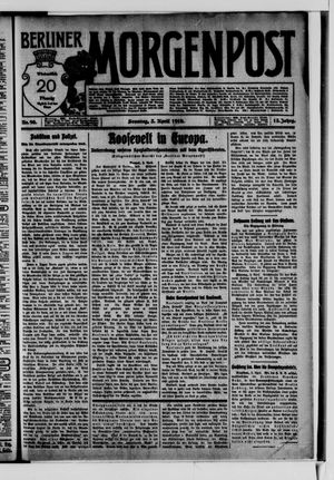 Berliner Morgenpost vom 03.04.1910