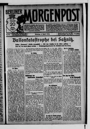 Berliner Morgenpost vom 04.04.1910