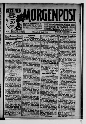 Berliner Morgenpost vom 06.04.1910