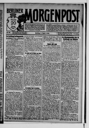 Berliner Morgenpost vom 08.04.1910