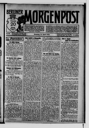 Berliner Morgenpost vom 12.04.1910