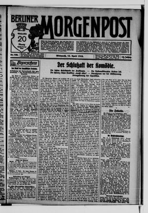 Berliner Morgenpost vom 13.04.1910