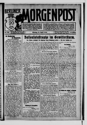 Berliner Morgenpost vom 18.04.1910