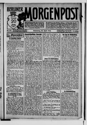 Berliner Morgenpost vom 28.04.1910