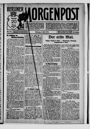 Berliner Morgenpost vom 02.05.1910