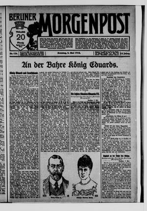 Berliner Morgenpost vom 08.05.1910