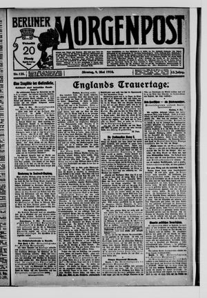 Berliner Morgenpost vom 09.05.1910