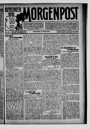 Berliner Morgenpost vom 12.05.1910