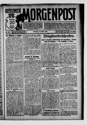 Berliner Morgenpost on May 17, 1910