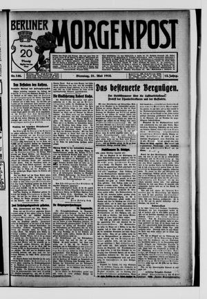 Berliner Morgenpost vom 31.05.1910