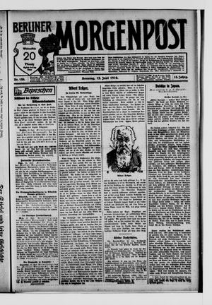 Berliner Morgenpost vom 12.06.1910