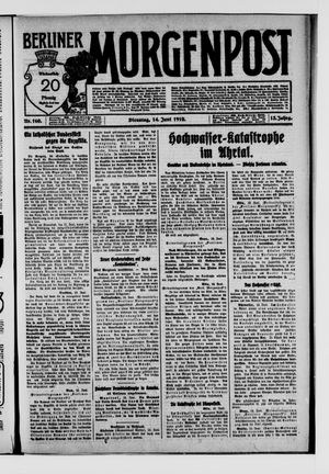 Berliner Morgenpost vom 14.06.1910