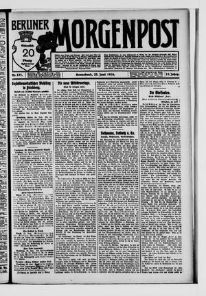 Berliner Morgenpost vom 25.06.1910