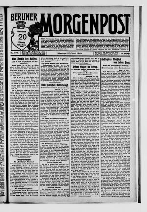 Berliner Morgenpost vom 27.06.1910
