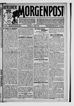 Berliner Morgenpost vom 11.07.1910