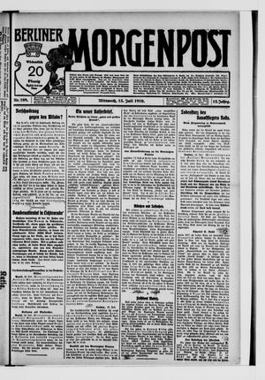 Berliner Morgenpost vom 13.07.1910