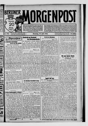 Berliner Morgenpost vom 19.07.1910
