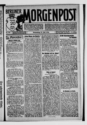 Berliner Morgenpost vom 21.07.1910