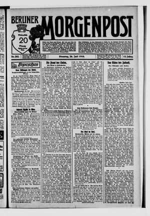 Berliner Morgenpost vom 26.07.1910