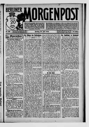 Berliner Morgenpost vom 29.07.1910