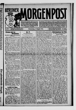 Berliner Morgenpost vom 04.08.1910