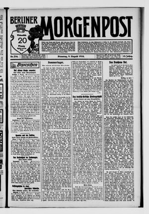Berliner Morgenpost vom 09.08.1910