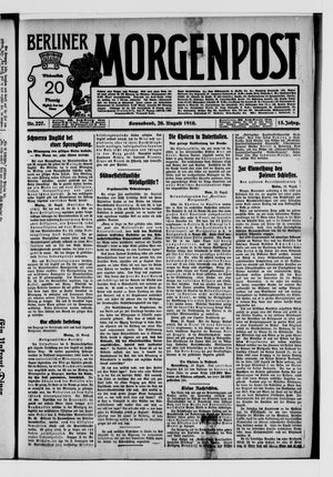 Berliner Morgenpost vom 20.08.1910