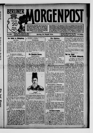 Berliner Morgenpost vom 26.08.1910