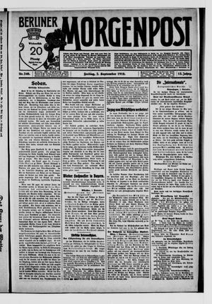 Berliner Morgenpost vom 02.09.1910