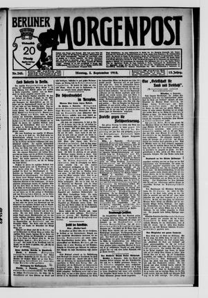 Berliner Morgenpost vom 05.09.1910