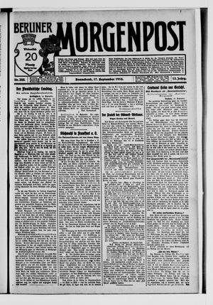 Berliner Morgenpost vom 17.09.1910