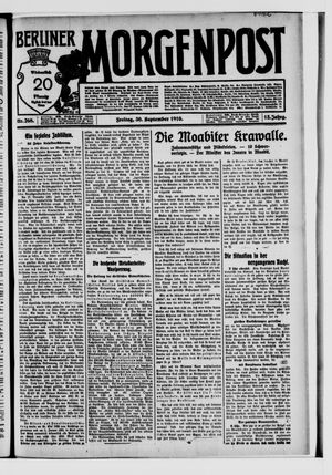 Berliner Morgenpost vom 30.09.1910